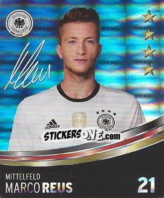 Sticker Marco Reus - DFB-Sammelalbum 2016 n. 21g - Rewe