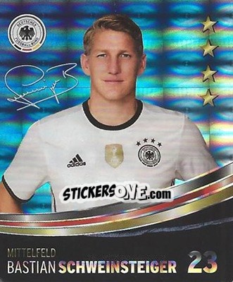 Sticker Bastian Schweinsteiger - DFB-Sammelalbum 2016 n. 23g - Rewe