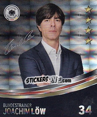 Cromo Joachim Löw - DFB-Sammelalbum 2016 - Rewe