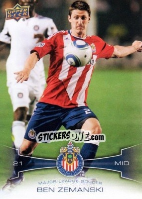 Figurina Ben Zemanski - Mls 2012 - Upper Deck