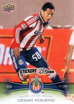 Sticker Cesar Romero - Mls 2012 - Upper Deck