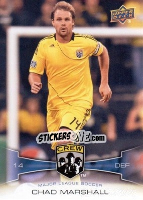 Sticker Chad Marshall - Mls 2012 - Upper Deck