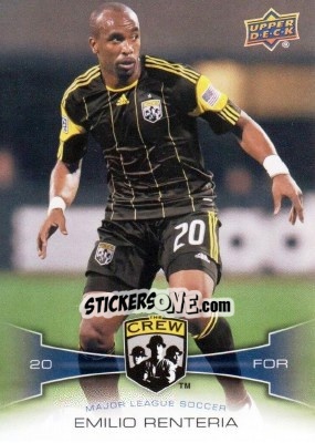 Sticker Emilio Renteria - Mls 2012 - Upper Deck