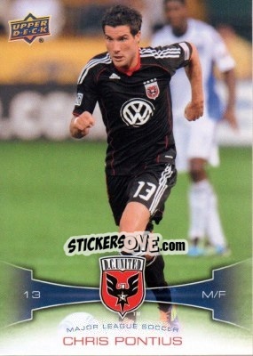 Figurina Chris Pontius - Mls 2012 - Upper Deck