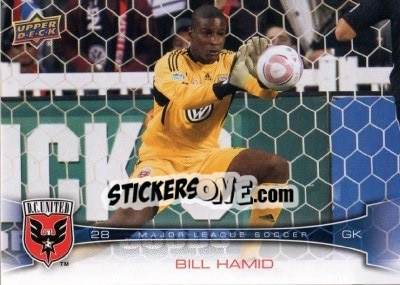 Sticker Bill Hamid - Mls 2012 - Upper Deck