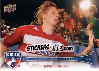 Sticker Brek Shea - Mls 2012 n. 28 - Upper Deck