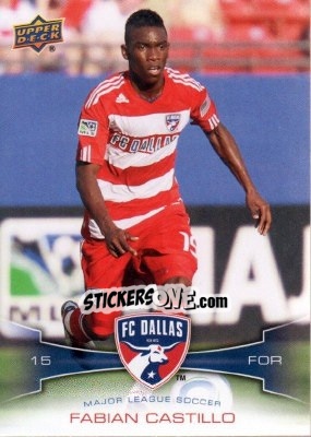 Sticker Fabian Castillo - Mls 2012 n. 29 - Upper Deck