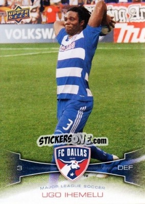 Sticker Ugo Ihemelu - Mls 2012 - Upper Deck