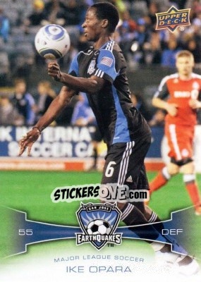 Sticker Ike Opara - Mls 2012 - Upper Deck