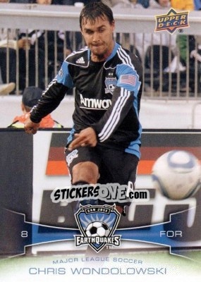 Sticker Chris Wondolowski - Mls 2012 n. 47 - Upper Deck