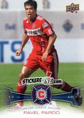 Cromo Pavel Pardo - Mls 2012 - Upper Deck