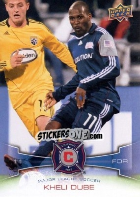 Sticker Kheli Dube - Mls 2012 - Upper Deck