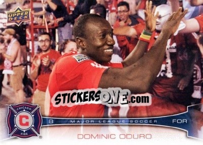 Sticker Dominic Oduro - Mls 2012 - Upper Deck