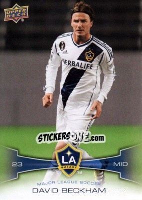 Cromo David Beckham - Mls 2012 - Upper Deck