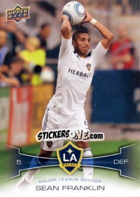 Sticker Sean Franklin - Mls 2012 - Upper Deck