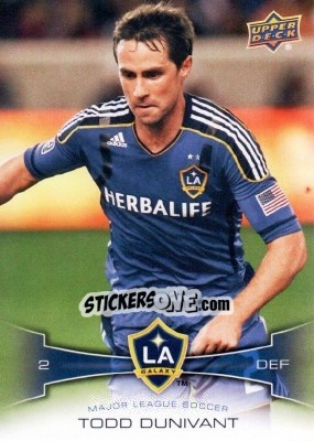 Figurina Todd Dunivant - Mls 2012 - Upper Deck