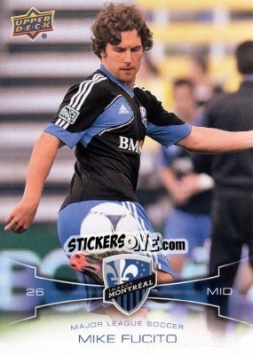 Sticker Mike Fucito - Mls 2012 - Upper Deck