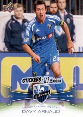 Cromo Davy Arnaud - Mls 2012 - Upper Deck