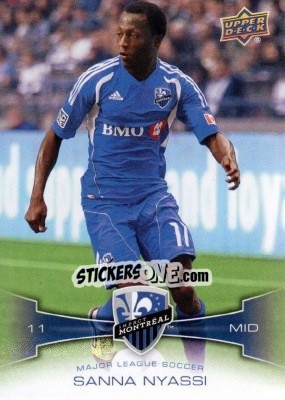 Cromo Sanna Nyassi - Mls 2012 - Upper Deck