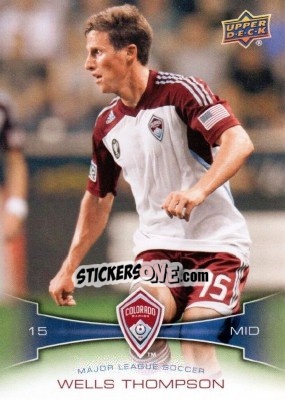 Cromo Wells Thompson - Mls 2012 - Upper Deck