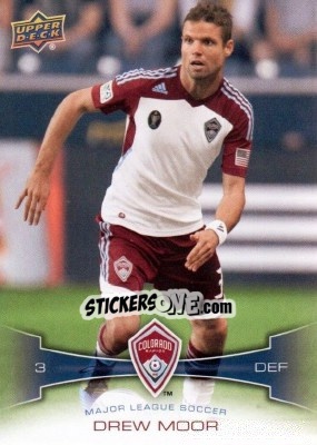 Cromo Drew Moor - Mls 2012 - Upper Deck