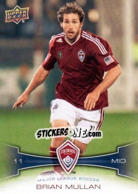 Cromo Brian Mullan - Mls 2012 - Upper Deck