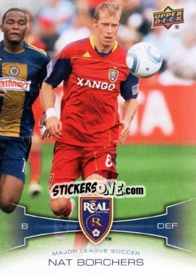 Sticker Nat Borchers - Mls 2012 - Upper Deck