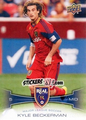 Sticker Kyle Beckerman - Mls 2012 n. 92 - Upper Deck