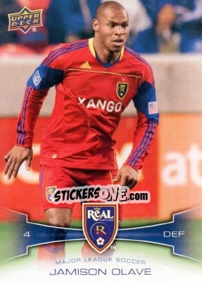 Sticker Jamison Olave - Mls 2012 - Upper Deck