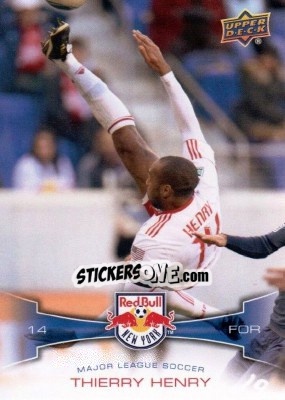 Sticker Thierry Henry - Mls 2012 n. 99 - Upper Deck