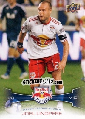 Cromo Joel Lindpere - Mls 2012 - Upper Deck