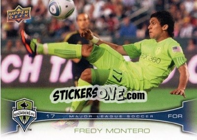 Cromo Fredy Montero - Mls 2012 - Upper Deck