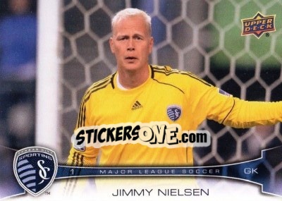 Sticker Jimmy Nielsen - Mls 2012 - Upper Deck