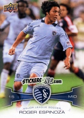 Sticker Roger Espinoza - Mls 2012 - Upper Deck