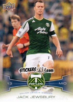 Sticker Jack Jewsbury - Mls 2012 - Upper Deck