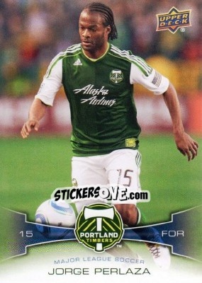 Sticker Jorge Perlaza - Mls 2012 - Upper Deck