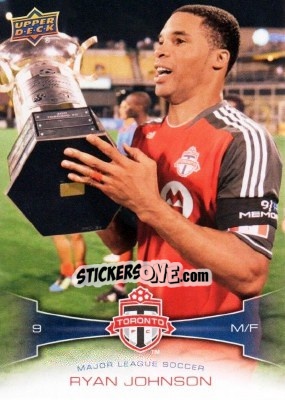 Sticker Ryan Johnson - Mls 2012 - Upper Deck