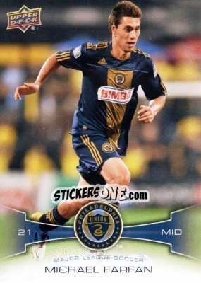 Cromo Michael Farfan - Mls 2012 - Upper Deck