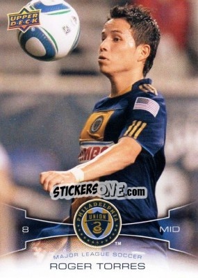 Figurina Roger Torres - Mls 2012 - Upper Deck