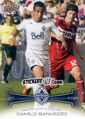 Figurina Camilo Sanvezzo - Mls 2012 - Upper Deck