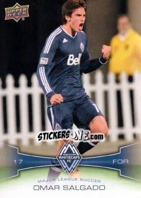 Sticker Omar Salgado - Mls 2012 - Upper Deck