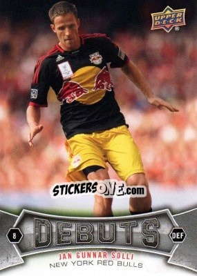 Sticker Jan Gunner Solli - Mls 2012 - Upper Deck