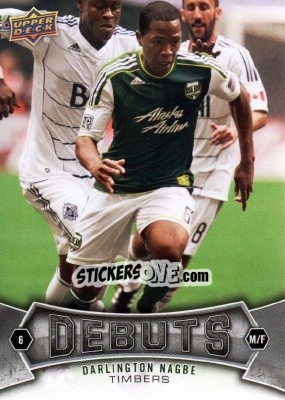Sticker Darlington Nagbe - Mls 2012 n. 177 - Upper Deck