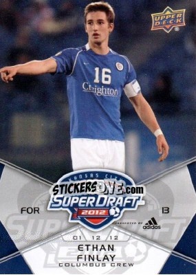 Sticker Ethan Finlay - Mls 2012 - Upper Deck