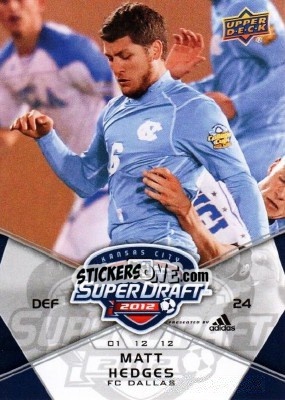 Cromo Matt Hedges - Mls 2012 - Upper Deck