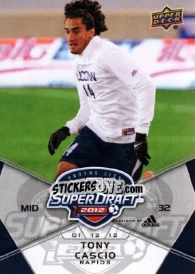 Sticker Tony Cascio - Mls 2012 - Upper Deck