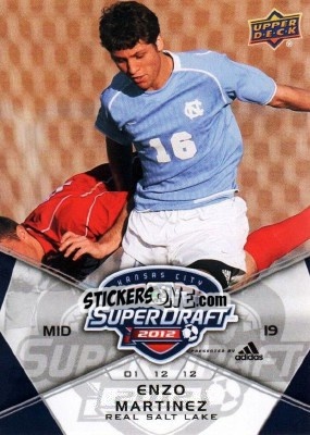 Cromo Enzo Martinez - Mls 2012 - Upper Deck