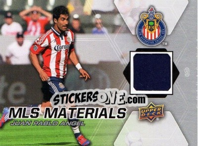 Sticker Juan Pablo Angel - Mls 2012 - Upper Deck