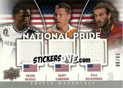 Sticker Edson Buddle / Geoff Cameron / Kyle Beckerman - Mls 2012 n. NP-USA6 - Upper Deck