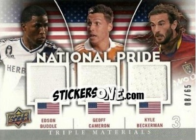 Figurina Edson Buddle / Geoff Cameron / Kyle Beckerman - Mls 2012 - Upper Deck